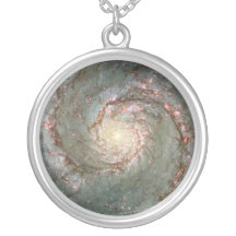Mitte des Strudel-Galaxie Hubble Foto-Charmes Selbst Gestalteter Schmuck