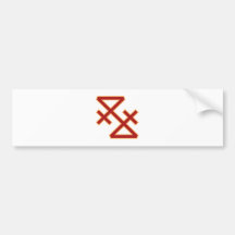 Mittelalter Hausmarke Autosticker