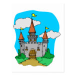 Mittelalterliches Schloss Postkarte