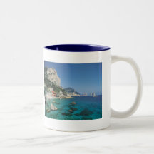 Mittelmeer-Küsten-Strand von Italien Teehaferl