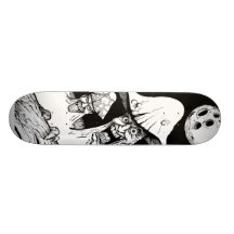 Mitternachtspilze Skateboard Brett