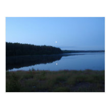 Mitternachtssee Postkarte