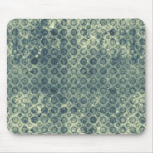 Mittlere grüne Kreise Mousepad