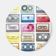 Mixtapes Grafik Kühlschrankmagnete