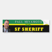 Miyamoto für SF Sheriff-Autoaufkleber