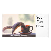 Mmmmmm, Kaffee! Foto Karten