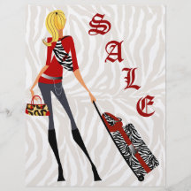 Mode-Flyerzebra-Handtaschen-Koffer-Rot TAN