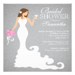 Modern Bride Wine Bridal Shower Invitations einladungen
