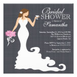 Modern Bride Wine Bridal Shower Invitations einladungen