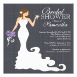 Modern Bride Wine Bridal Shower Invitations einladungen