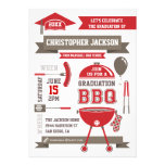 Modern Gradation BBQ Invitation einladungen
