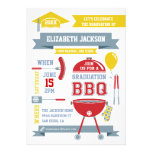 Modern Gradation BBQ Invitation einladungen