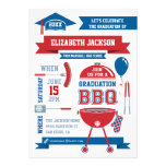 Modern Gradation BBQ Invitation einladungen