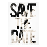 MODERN TYPOGRAPHY PHOTO SAVE THE DATE ANNOUNCEMENTS