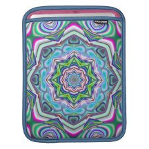 Moderne abstrakte Kaleidoskop iPad Hülse iPad Sleeve