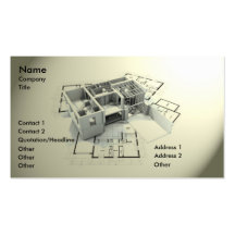 Moderne Architektur Visitenkartenvorlagen
