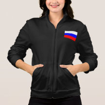 Moderne Muster-Russe-Flagge Shirt