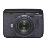 Moderne schwarze Kamera MacBook Air Sleeve
