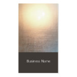 Moderne Zen-Glühen-Profil-Visitenkarte