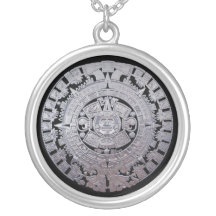 Moderner aztekischer Mayakalender Amuletten