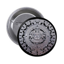 Moderner aztekischer Mayakalender Buttons