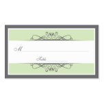 Moderner dekorativer besonderer Anlass Placecard Visitenkartenvorlagen