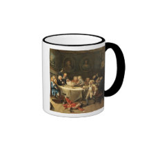 Modernes Mitternachtsgespräch Kaffeehaferl