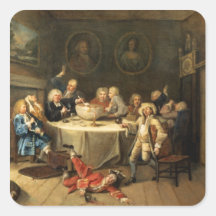 Modernes Mitternachtsgespräch Sticker