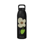 Modernes Zen-Gänseblümchen-personalisierte Wasser- trinkflaschen