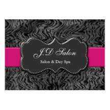 modische Salon businesscards Visitenkartenvorlage