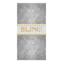 Modisches Bling! Entwurf Bild Karte