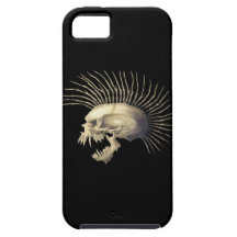 Mohikaner-Schädel (ausgenutzt) iPhone 5 Schutzhülle
