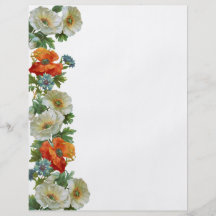 Mohnblume und Cornflowers-kundenspezifischer mit B