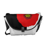 Mohnblumen-Bote-Tasche kuriertaschen