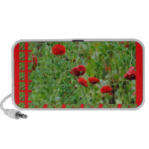 Mohnblumen Notebook Speaker