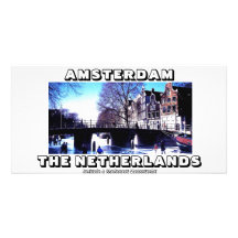 Mojisola ein Gbadamosi Amsterdam Ferien photgraph Photo Grußkarte
