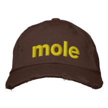 Mole Bestickte Baseballkappen