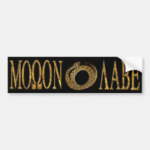 Molon Labe Gadsden Flaggen-Aufkleber-Schwarzes Autosticker