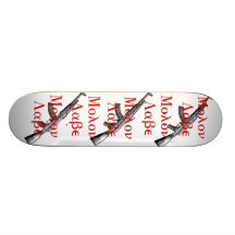 Molon Labe Skateboard. Skateboard Deck