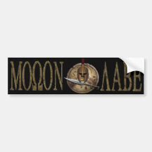 Molon Labe spartanischer Klinge Bmpr Aufkleber Auto Sticker