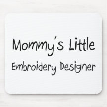 Mommys wenig Stickerei-Designer Mauspad