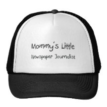 Mommys wenig Zeitungs-Journalist Kult Cap