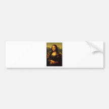 Mona Lisa - Leonardo da Vinci Auto Aufkleber