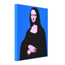 Mona Lisa Pop-Kunst-Art Gespannte Galerie Drucke