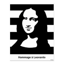 Mona Lisa Postkarten