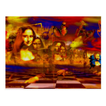 Mona Lisa Postkarten