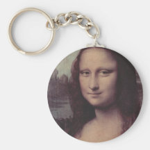 Mona Lisa stellen gegenüber Schlüsselband