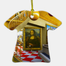 Mona Lisa Traum durch Lenny Weihnachtsbaum Ornament