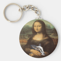 Mona Lisas geheime Ziegen-Leidenschaft Schlüsselband