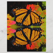 Monarchfalter-Reflexion Flyer Druck